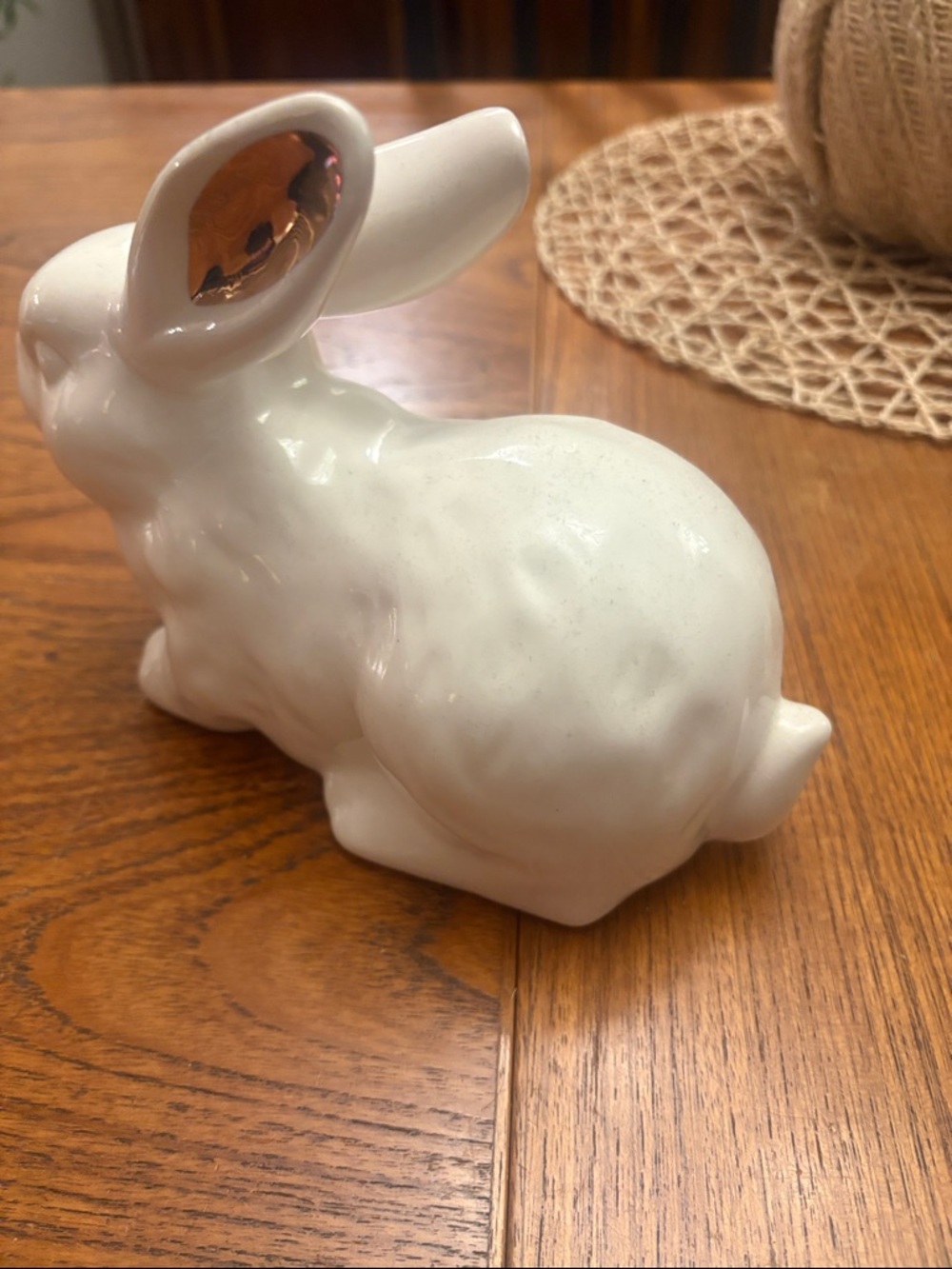 Target Threshold Home Gold and White Rabbit - Picture 4 of 4